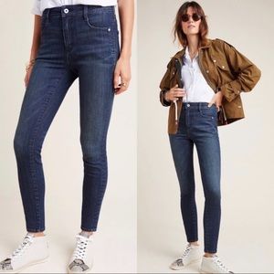 Anthropologie Pilcro Ultra High Rise Denim Legging Jegging Skinny Jeans